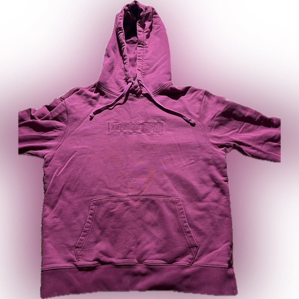 Pink American eagle hoodie.